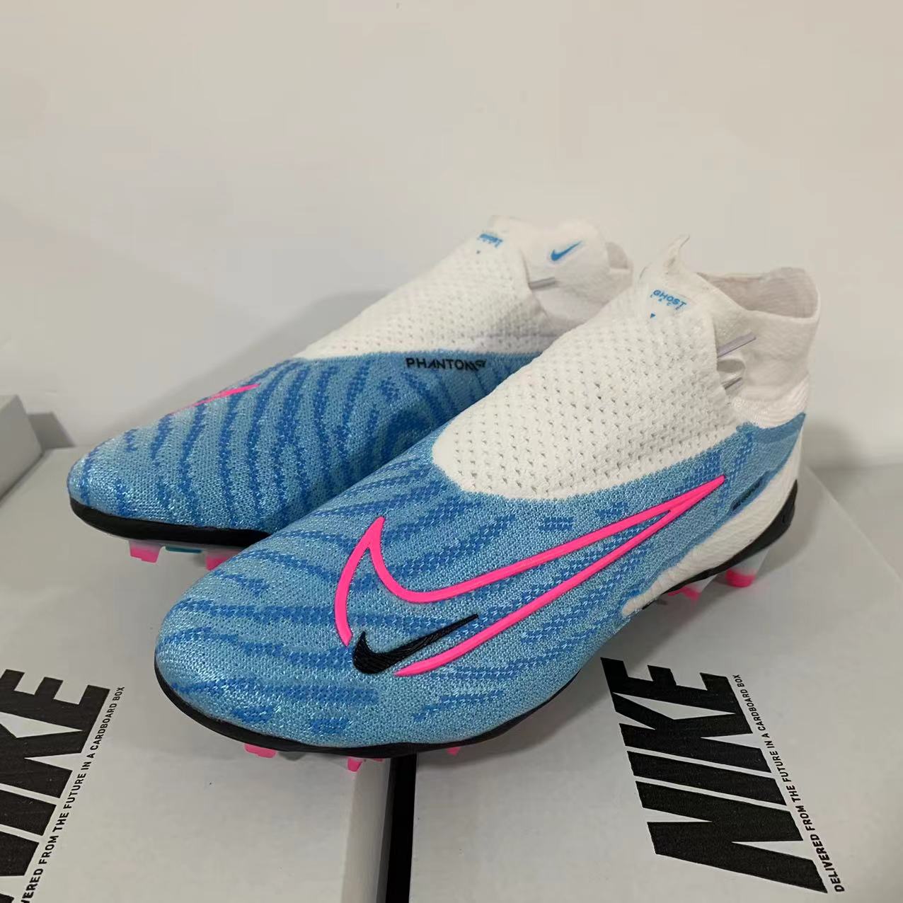 Nike Phantom GX Elite DF FG - Blue DC9969-446 | Premium Football Boots Nike Phantom GX Elite DF FG - Blue DC9969-446 | Premium Football Boots