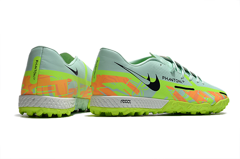 Nike Phantom GT2 Academy TF Green Orange Soccer Shoes Nike Phantom GT2 Academy TF Green Orange Soccer Shoes