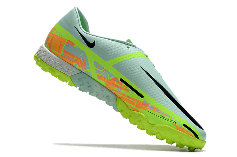 Nike Phantom GT2 Academy TF Green Orange Soccer Shoes Nike Phantom GT2 Academy TF Green Orange Soccer Shoes