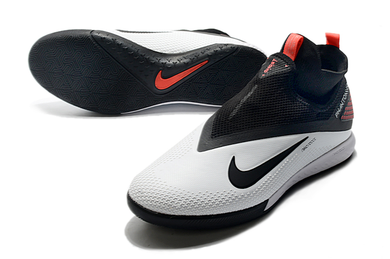 Nike React Phantom Vision 2 Pro Dynamic Fit IC Grey Black - Premium Indoor Soccer Shoes Nike React Phantom Vision 2 Pro Dynamic Fit IC Grey Black - Premium Indoor Soccer Shoes