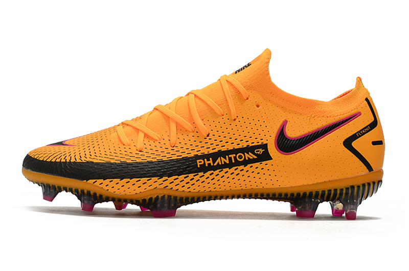 Nike Phantom GT Elite 3D FG University Gold Black Fireberry - Stylish and high-performance soccer cleats for ultimate precision and control Nike Phantom GT Elite 3D FG University Gold Black Fireberry - Stylish and high-performance soccer cleats for ultimate precision and control