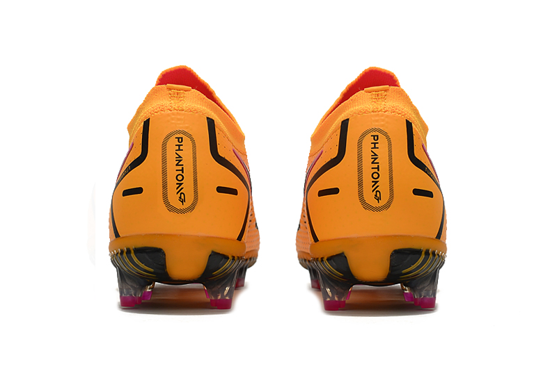 Nike Phantom GT Elite 3D FG University Gold Black Fireberry - Stylish and high-performance soccer cleats for ultimate precision and control Nike Phantom GT Elite 3D FG University Gold Black Fireberry - Stylish and high-performance soccer cleats for ultimate precision and control