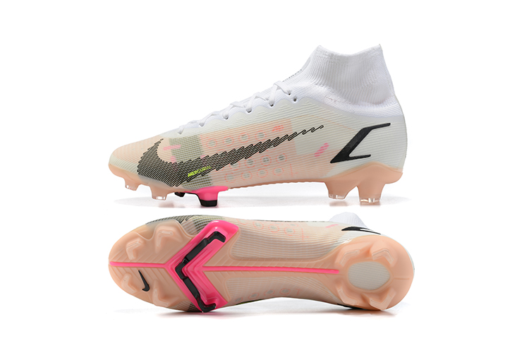 Nike Superfly 8 Elite FG39 45 White Black Soccer Cleats | High-Performance Football Boots Nike Superfly 8 Elite FG39 45 White Black Soccer Cleats | High-Performance Football Boots