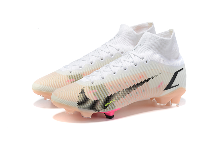 Nike Superfly 8 Elite FG39 45 White Black Soccer Cleats | High-Performance Football Boots Nike Superfly 8 Elite FG39 45 White Black Soccer Cleats | High-Performance Football Boots
