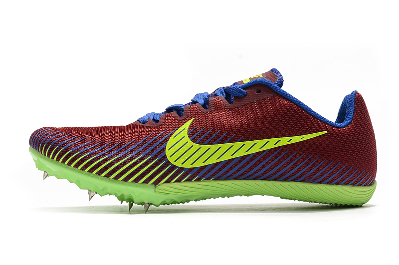 Nike Zoom Rival M 9 'Bordeaux Lime Blast' AH1020 600 - Best Track Spike for Speed and Style Nike Zoom Rival M 9 'Bordeaux Lime Blast' AH1020 600 - Best Track Spike for Speed and Style