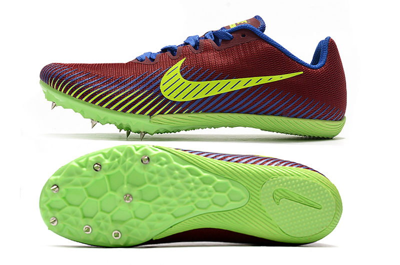 Nike Zoom Rival M 9 'Bordeaux Lime Blast' AH1020 600 - Best Track Spike for Speed and Style Nike Zoom Rival M 9 'Bordeaux Lime Blast' AH1020 600 - Best Track Spike for Speed and Style