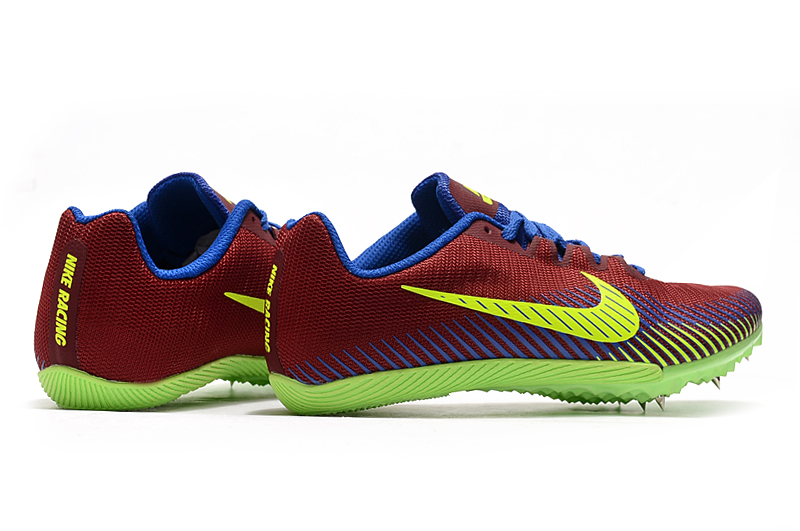 Nike Zoom Rival M 9 'Bordeaux Lime Blast' AH1020 600 - Best Track Spike for Speed and Style Nike Zoom Rival M 9 'Bordeaux Lime Blast' AH1020 600 - Best Track Spike for Speed and Style