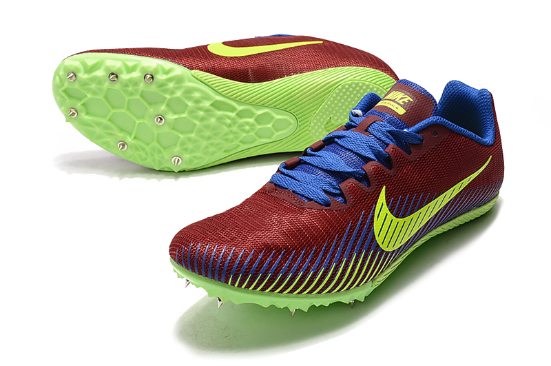 Nike Zoom Rival M 9 'Bordeaux Lime Blast' AH1020 600 - Best Track Spike for Speed and Style Nike Zoom Rival M 9 'Bordeaux Lime Blast' AH1020 600 - Best Track Spike for Speed and Style