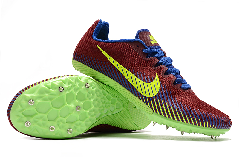 Nike Zoom Rival M 9 'Bordeaux Lime Blast' AH1020 600 - Best Track Spike for Speed and Style Nike Zoom Rival M 9 'Bordeaux Lime Blast' AH1020 600 - Best Track Spike for Speed and Style
