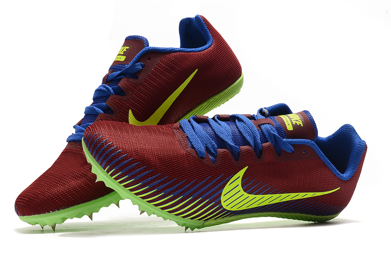 Nike Zoom Rival M 9 'Bordeaux Lime Blast' AH1020 600 - Best Track Spike for Speed and Style Nike Zoom Rival M 9 'Bordeaux Lime Blast' AH1020 600 - Best Track Spike for Speed and Style