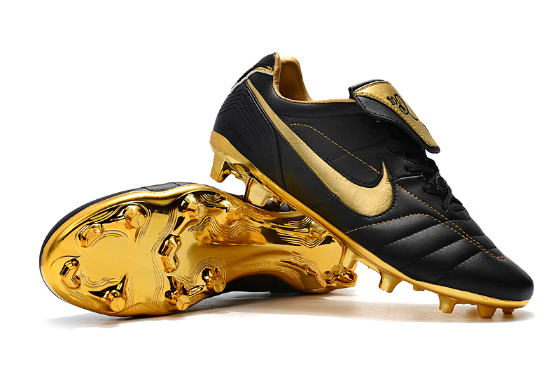 Nike Tiempo Legend VII R10 Elite FG - Black Gold | Ultimate Performance Football Boots | Fast Delivery & Easy Returns