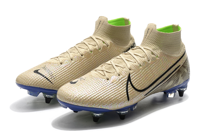 Nike Mercurial Superfly 7 Elite SG Desert Sand Purple Soccer Cleats AT7894-006 | Lightweight Speed and Precision Nike Mercurial Superfly 7 Elite SG Desert Sand Purple Soccer Cleats AT7894-006 | Lightweight Speed and Precision