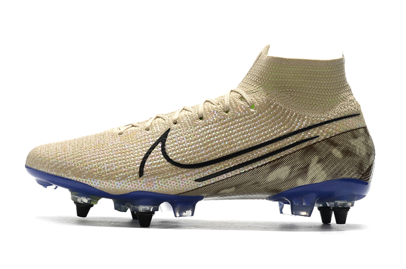 Nike Mercurial Superfly 7 Elite SG Desert Sand Purple Soccer Cleats AT7894-006 | Lightweight Speed and Precision Nike Mercurial Superfly 7 Elite SG Desert Sand Purple Soccer Cleats AT7894-006 | Lightweight Speed and Precision
