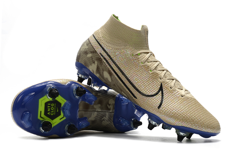 Nike Mercurial Superfly 7 Elite SG Desert Sand Purple Soccer Cleats AT7894-006 | Lightweight Speed and Precision Nike Mercurial Superfly 7 Elite SG Desert Sand Purple Soccer Cleats AT7894-006 | Lightweight Speed and Precision
