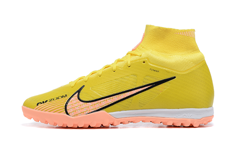 Nike Air Zoom Mercurial Superfly 9 Lucent Elite Firm Ground Cleats - Yellow Strike Sunset Glow Barely Grape Nike Air Zoom Mercurial Superfly 9 Lucent Elite Firm Ground Cleats - Yellow Strike Sunset Glow Barely Grape