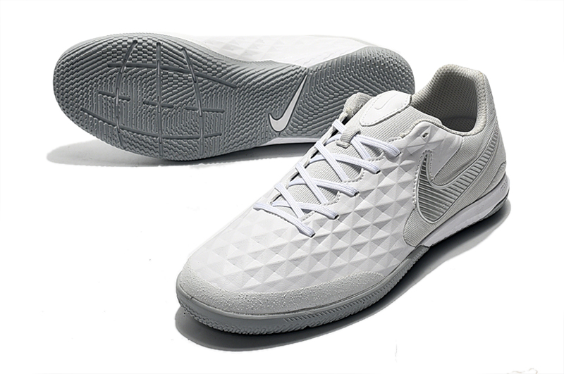 Nike Tiempo Legend 8 Academy IC - White & Chrome | AT6099-100 Nike Tiempo Legend 8 Academy IC - White & Chrome | AT6099-100