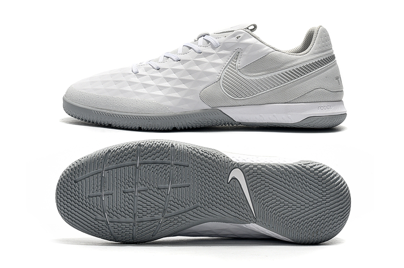 Nike Tiempo Legend 8 Academy IC - White & Chrome | AT6099-100 Nike Tiempo Legend 8 Academy IC - White & Chrome | AT6099-100