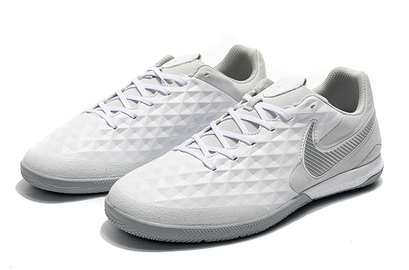 Nike Tiempo Legend 8 Academy IC - White & Chrome | AT6099-100 Nike Tiempo Legend 8 Academy IC - White & Chrome | AT6099-100