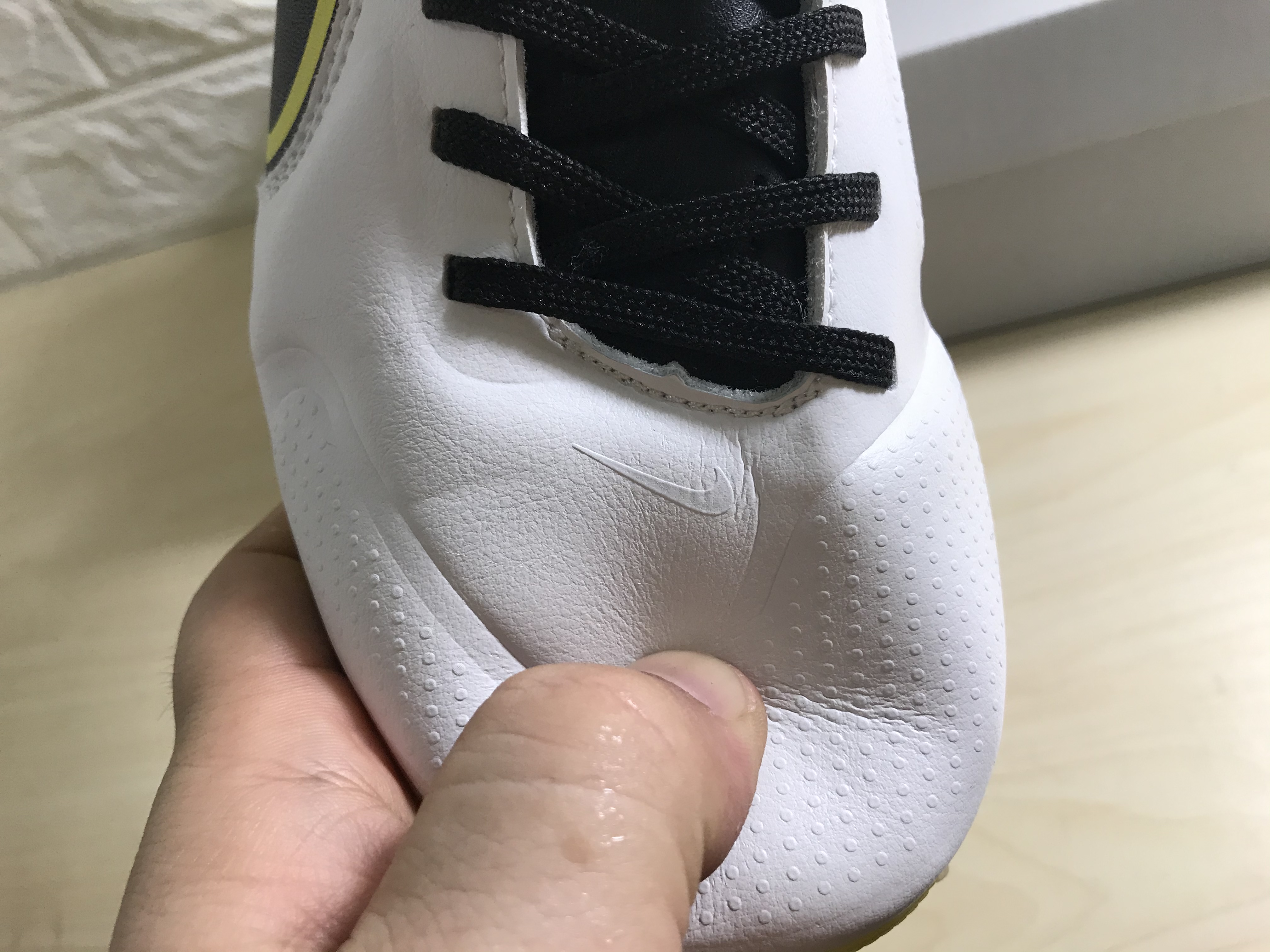 Nike Tiempo Legend 9 Academy AG - White Dark Smoke Grey Black Yellow Football Boots - Premium Quality for Optimal Performance Nike Tiempo Legend 9 Academy AG - White Dark Smoke Grey Black Yellow Football Boots - Premium Quality for Optimal Performance