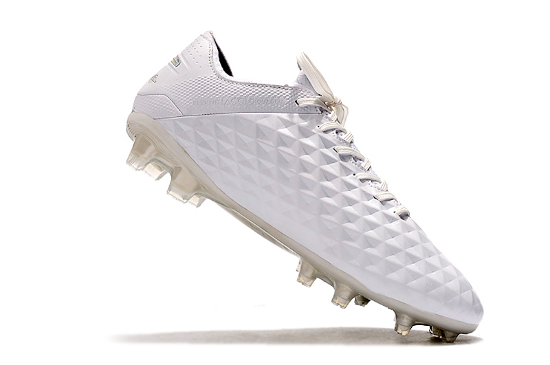 Nike Tiempo Legend 8 Elite FG White AT5293-100 - Premium Football Boots Nike Tiempo Legend 8 Elite FG White AT5293-100 - Premium Football Boots