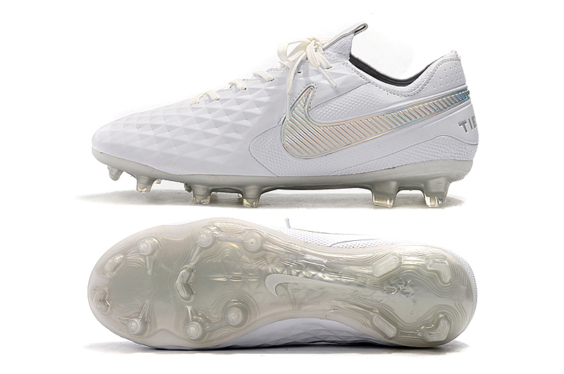 Nike Tiempo Legend 8 Elite FG White AT5293-100 - Premium Football Boots Nike Tiempo Legend 8 Elite FG White AT5293-100 - Premium Football Boots
