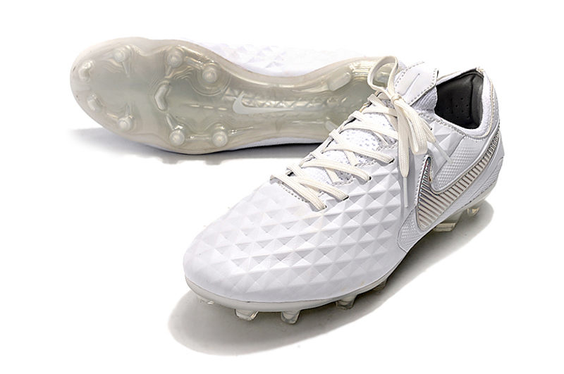 Nike Tiempo Legend 8 Elite FG White AT5293-100 - Premium Football Boots Nike Tiempo Legend 8 Elite FG White AT5293-100 - Premium Football Boots