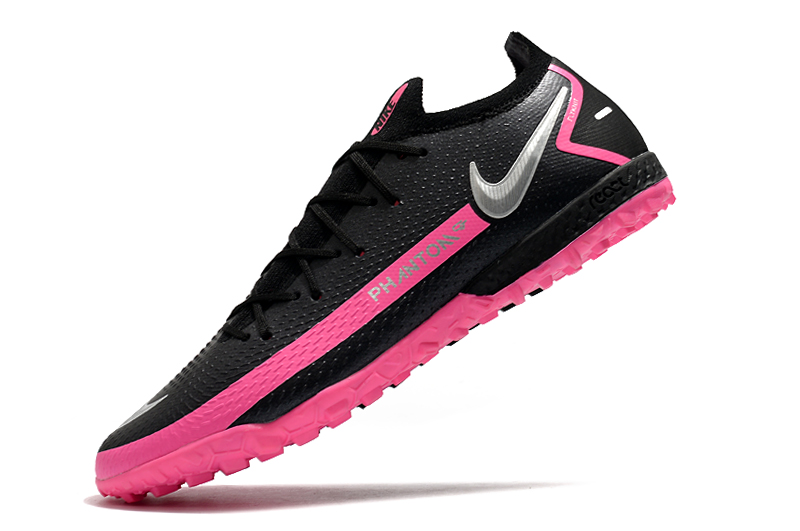 Nike Phantom GT Elite TF - Black/Silver/Peach Football Boots Nike Phantom GT Elite TF - Black/Silver/Peach Football Boots