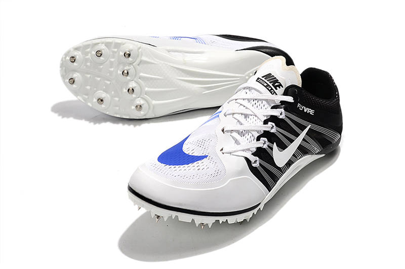 Nike Zoom Ja Fly 2 White Blue Black Track Spikes 705373-100 Nike Zoom Ja Fly 2 White Blue Black Track Spikes 705373-100