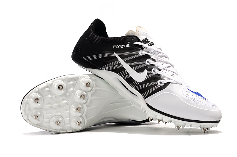 Nike Zoom Ja Fly 2 White Blue Black Track Spikes 705373-100 Nike Zoom Ja Fly 2 White Blue Black Track Spikes 705373-100