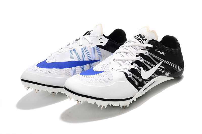 Nike Zoom Ja Fly 2 White Blue Black Track Spikes 705373-100 Nike Zoom Ja Fly 2 White Blue Black Track Spikes 705373-100