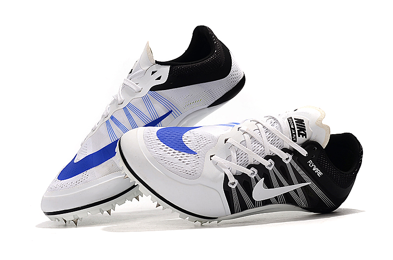 Nike Zoom Ja Fly 2 White Blue Black Track Spikes 705373-100 Nike Zoom Ja Fly 2 White Blue Black Track Spikes 705373-100