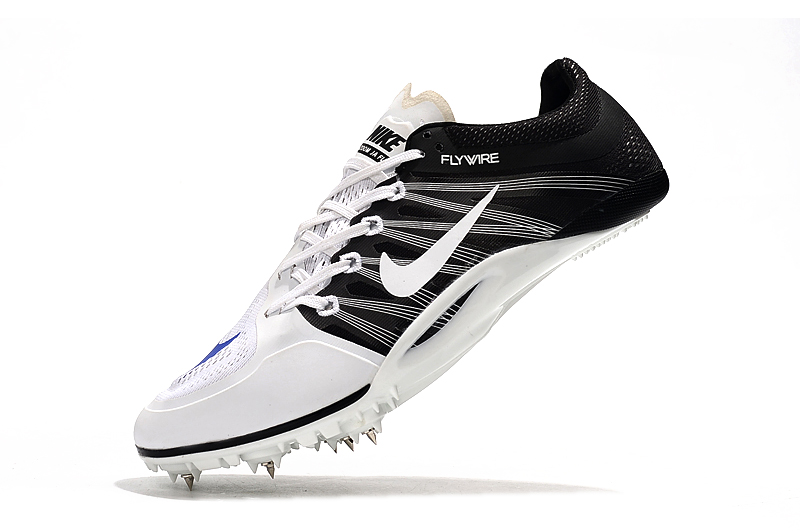 Nike Zoom Ja Fly 2 White Blue Black Track Spikes 705373-100 Nike Zoom Ja Fly 2 White Blue Black Track Spikes 705373-100