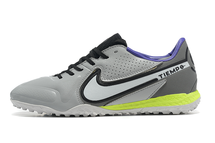Nike Tiempo Legend 9 Academy TF Gray DA1191-017 | Premium Turf Soccer Cleat Nike Tiempo Legend 9 Academy TF Gray DA1191-017 | Premium Turf Soccer Cleat