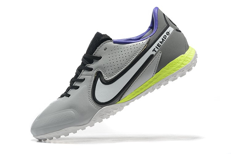 Nike Tiempo Legend 9 Academy TF Gray DA1191-017 | Premium Turf Soccer Cleat Nike Tiempo Legend 9 Academy TF Gray DA1191-017 | Premium Turf Soccer Cleat