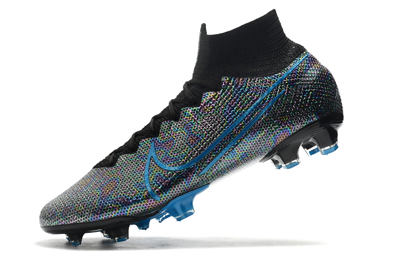 Nike Mercurial Superfly 7 Elite FG 'Black Laser Blue' AQ4174-049 - Top-Grade Football Boots for Elite Performance