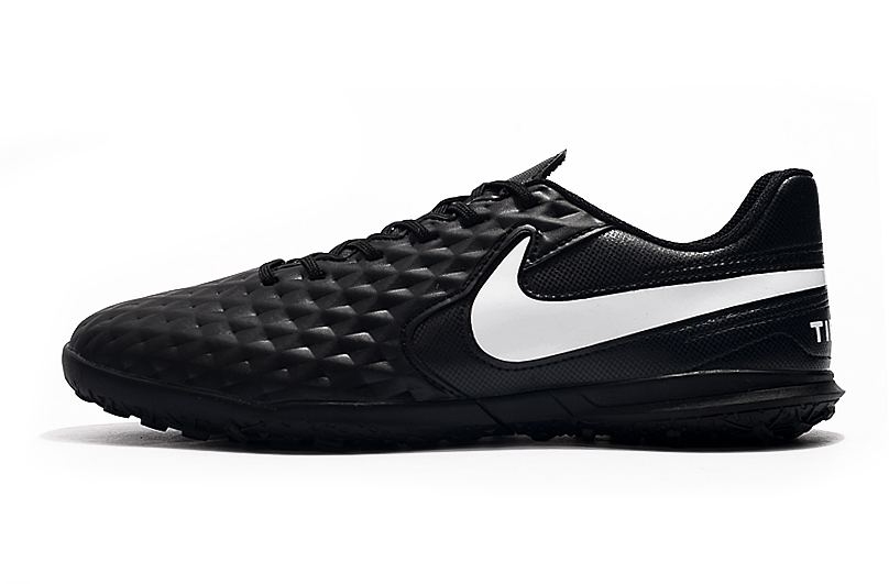 Nike Tiempo Legend VIII Pro Black White TF - Premium Turf Soccer Shoes Nike Tiempo Legend VIII Pro Black White TF - Premium Turf Soccer Shoes