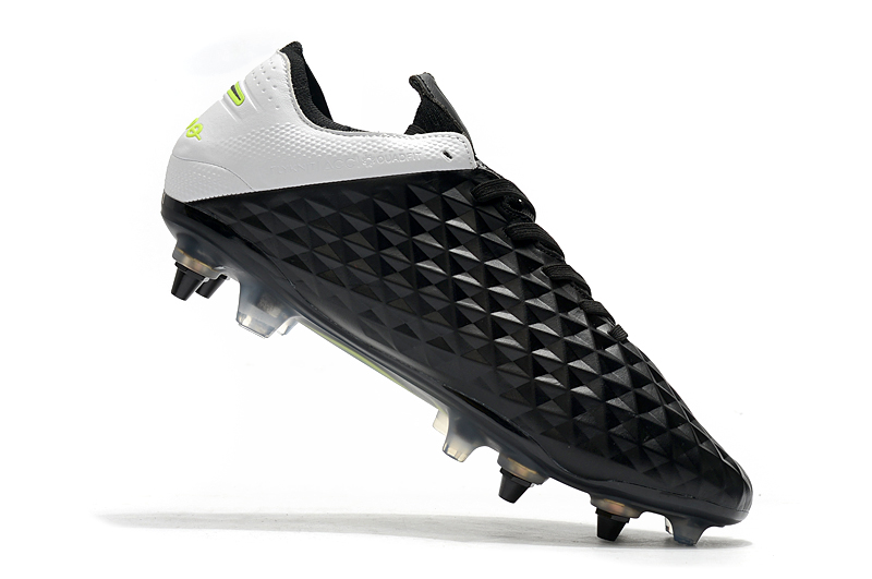 Nike Tiempo Legend 8 Elite SG Pro AC Black White Football Boots AT5900-007 Nike Tiempo Legend 8 Elite SG Pro AC Black White Football Boots AT5900-007