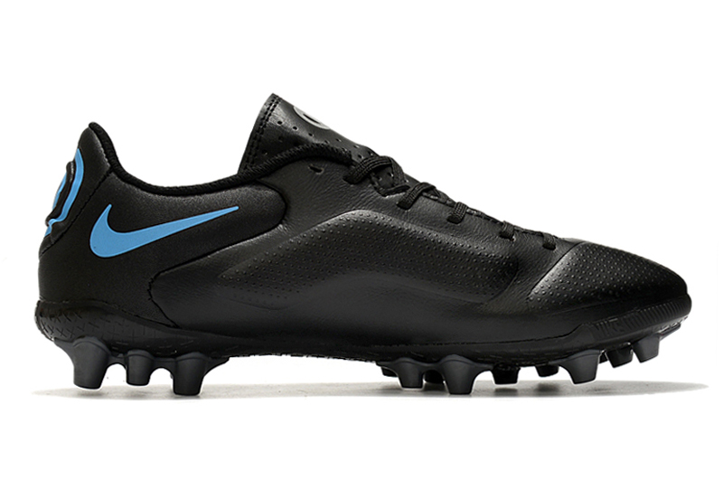 Nike Legend 9 Academy AG Black Blue Soccer Cleats - Premium Performance Footwear Nike Legend 9 Academy AG Black Blue Soccer Cleats - Premium Performance Footwear