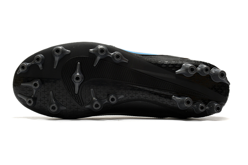 Nike Legend 9 Academy AG Black Blue Soccer Cleats - Premium Performance Footwear Nike Legend 9 Academy AG Black Blue Soccer Cleats - Premium Performance Footwear