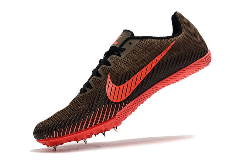 Nike Zoom Rival M 9 'Olive Crimson' AH1020 301 - Lightweight Track Spikes for Superior Performance Nike Zoom Rival M 9 'Olive Crimson' AH1020 301 - Lightweight Track Spikes for Superior Performance