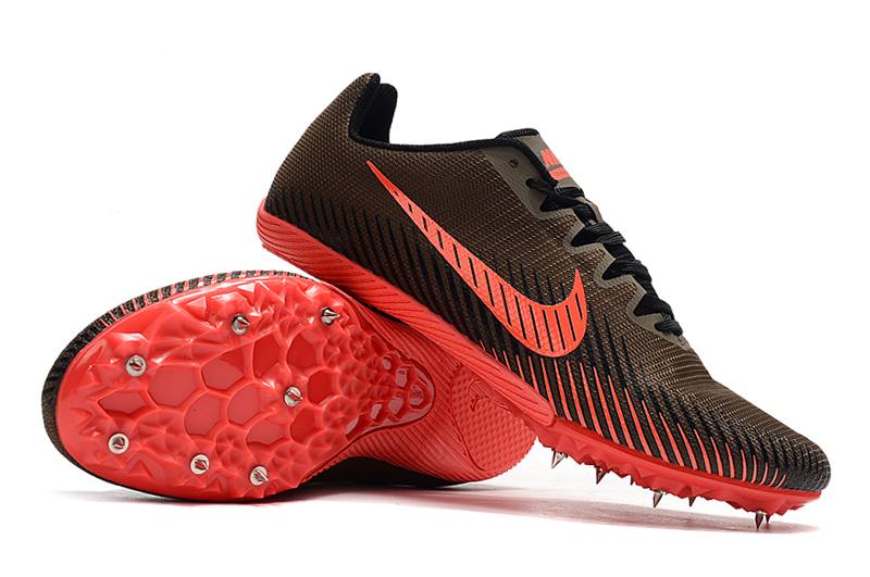 Nike Zoom Rival M 9 'Olive Crimson' AH1020 301 - Lightweight Track Spikes for Superior Performance Nike Zoom Rival M 9 'Olive Crimson' AH1020 301 - Lightweight Track Spikes for Superior Performance